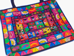 Bolsa Grande Bordada "Infancia Mexicana" - comprar en línea