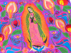 Bolsa Grande Bordado "Virgen de Guadalupe" en internet