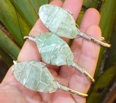 Brazalete Con Fluorita Natural & Aleación De Zinc - comprar en línea