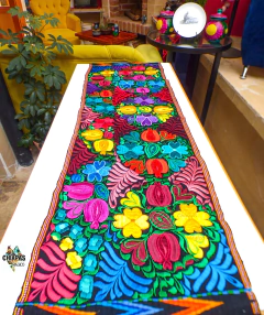 Camino de Mesa Tradicional Corto (Negro) - comprar en línea