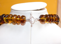 Collar con Donas de Ámbar & Plata Ley .925 - tienda en línea