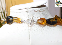 Collar Con Ámbar Auténtico & Plata Ley (48 CM) - Chiapas Mágico