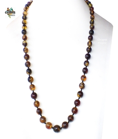 Collar Con Esferas De Ámbar & Nuditos 60 CM (6 MM - 1 CM) - comprar en línea