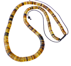 Collares con Pucas de Ámbar Auténtico & Tejido Ajustable (MG1) en internet