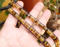 Collares con Pucas de Ámbar Auténtico & Tejido Ajustable (MG1) - comprar en línea