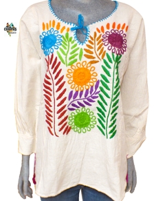 Blusa Consuelo Beige/Multicolor #003 (M)