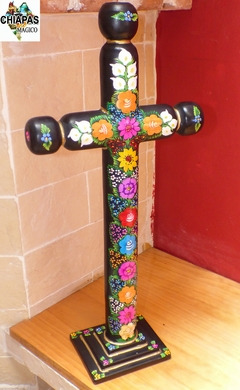 Cruz de Pedestal Chiapa de Corzo Laca (50 CM) en internet