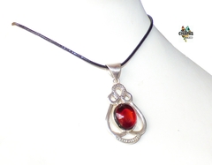 Dije De Ámbar Rojo & Plata Ley .925 (AR2) en internet