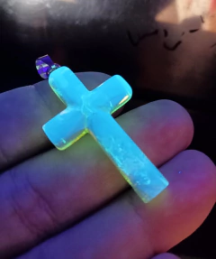 Dije Cruz De Ámbar Con Insecto & Plata Ley #002 en internet
