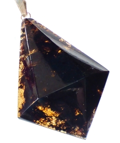 Dije De Ámbar Musgoso & Plata Laminada (FCT1)