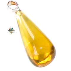 Dije Gota De Ámbar Auténtico & Plata Ley (DRP1)