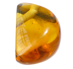 Dije de Ámbar #095 Tono Amarillo (2.2 CM) - comprar en línea