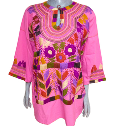 Blusa Milpa Rosa/Multicolor (XL) en internet