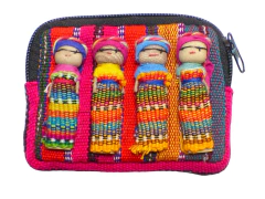 Monedero con muñequitas quitapenas (Worry dolls) - tienda en línea