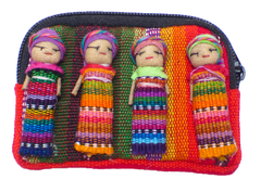 Monedero con muñequitas quitapenas (Worry dolls) en internet