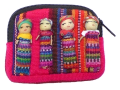 Monedero con muñequitas quitapenas (Worry dolls) - tienda en línea