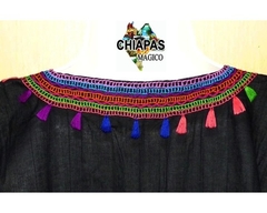 Blusa Mod013 Negra/Multicolor(M) en internet
