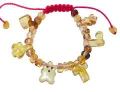 Pulseras para bebé con Dijes de Ámbar (11 CM) en internet