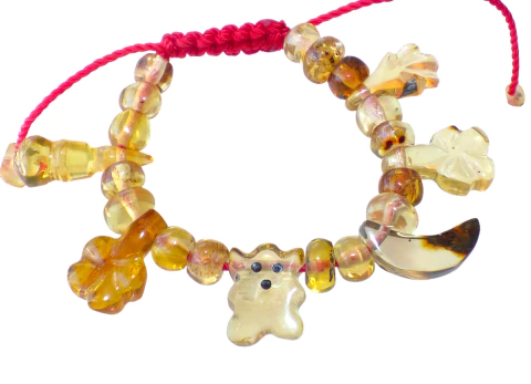 Pulseras para bebé con Dijes de Ámbar (11 CM) - comprar en línea