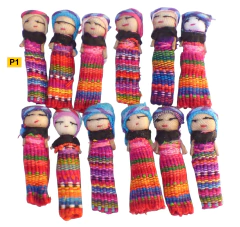 Paquete con 12 muñequitas quitapenas (Worry dolls) en internet