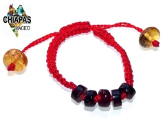 Pulsera de Bebé con Ámbar Rojo
