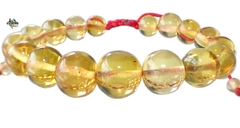 Pulsera Tejida con Esferas de Ambar (ESF1)