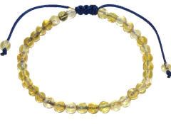 Pulseras Tejidas con Esferas de Ámbar (4.5 - 5 MM) - Chiapas Mágico