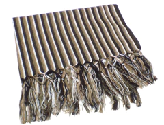 Rebozo Rayado Pantelhó Sencillo (2 Mts)