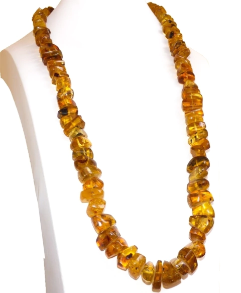 Tira de Ámbar en forma de Chips (67 CM)