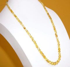 Tiras de Ámbar Amarillo / Esferas