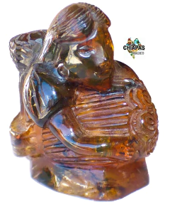 Escultura De Ámbar "Vendedora De Flores" en internet