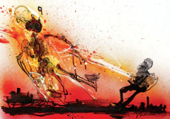 Fahrenheit 451 - Ray Bradbury y Ralph Steadman en internet