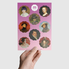 Stickers Bellas Artes (Retratos) - comprar online