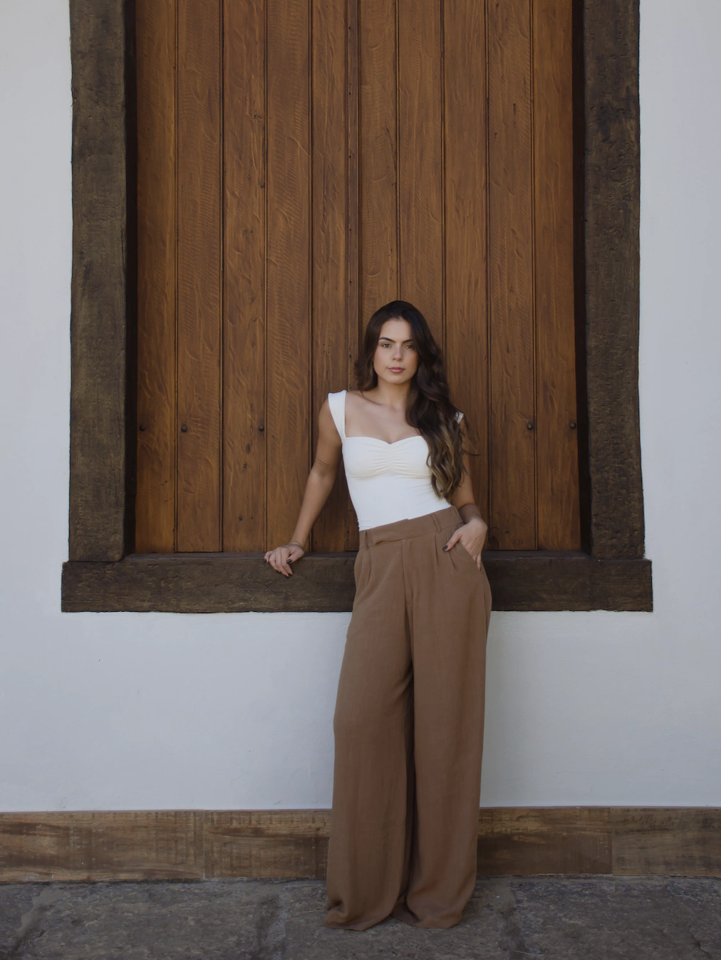 Calça Elena Marrom