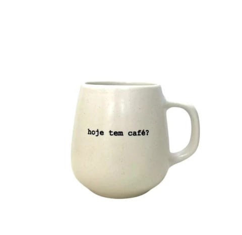 Caneca Hoje tem Cafe Branca 260ml - 103/115
