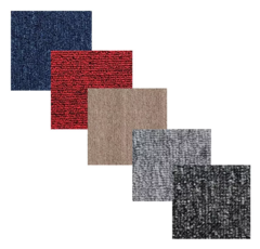 Alfombra Boucle Con Base Doble Alto Transito - comprar online
