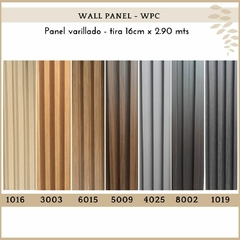 Revestimiento De Pared Wall Panel Varillado Pvc Wpc - Muebles y cosas - comprar online