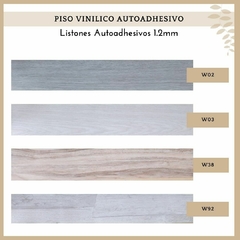 Piso Vinilico en Listones Autoadhesivos - Muebles y Cosas