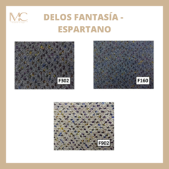 Alfombra Boucle Base Doble Delos Fantasia El Espartano Xm2