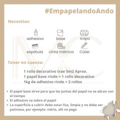 Papel Vinilizado Edición Limitada Zen 34821/34822 - Muresco - Muebles y Cosas