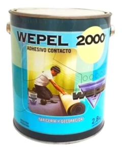 Adhesivo Doble Contacto Wepel 2000 2.8 Kg - 4 Litros en internet