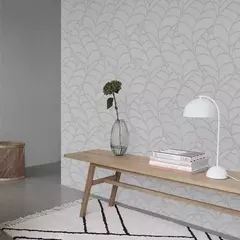 Papel Vinilico Aura Empapelado Arte Lineal - Muresco - Muebles y Cosas