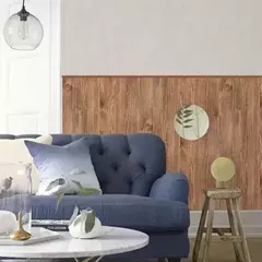 Papel Vinilico Aura Empapelado Símil Madera - Muresco - Muebles y Cosas en internet