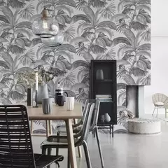 Papel Vinilico Aura Empapelado Modelo Plants - Muresco - Muebles y Cosas - tienda online