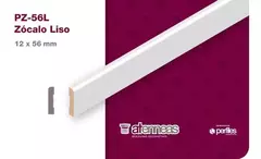 Zocalos Para Pisos Prepintado Blanco x Tira - Muebles y Cosas