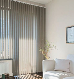 Cortinas Bandas Verticales Semi Opaca - Sunset Hunter Douglas - Muebles y Cosas - comprar online