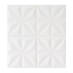Placa 3d Autoadhesiva modelo Triangulo Para TECHO - 70x77 cm -Muebles y Cosas