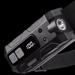 Linterna Vincha Recargable Pantalla Digital Morgul Ldc1-4 - Alpes Camping Ski