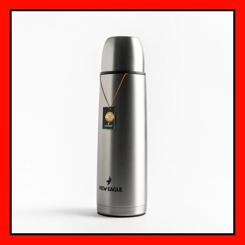 Termo New Eagle 1 Litro Bala Con Pico Cebador
