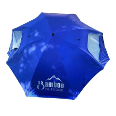 Sombrilla Carpa Playera Bamboo 2.4 Mts Protección Upf+50 en internet